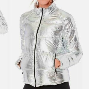 Marc New York Silver Metallic XL Ladies Jacket